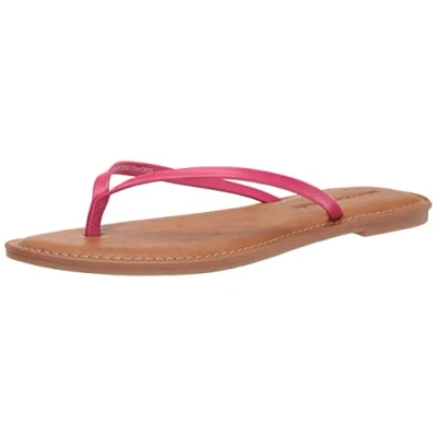 Abbildung von Amazon Essentials Damen Zehensandale, Kräftiges Rosa, 38.5 EU Weit