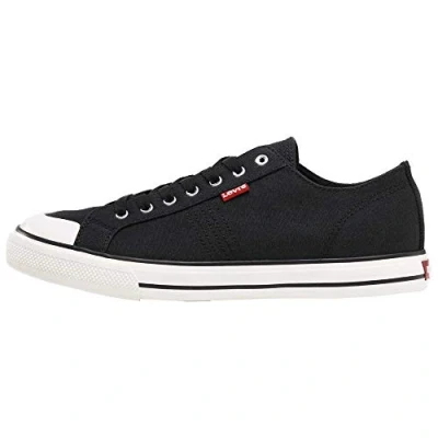 Abbildung von Levi&#039;s Herren Hernandez Sneaker, Regular Black, 45 EU
