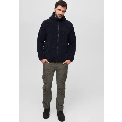 Abbildung von Brandit Worker Fleecejacke, Herren, Größe: 7XL, Navy