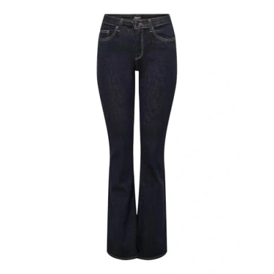 Abbildung von ONLY Blush MID Jeans Bootcut, Damen, Größe: Sx30, Dark blue denim