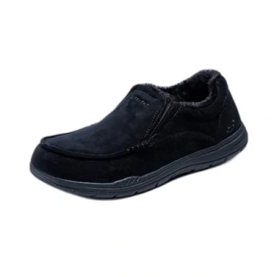 Abbildung von Skechers Herren X Large Expected Hausschuh, Schwarz, 42 EU