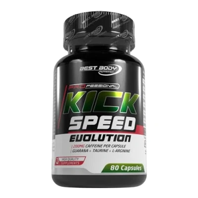 Abbildung von Best Body Nutrition Professional Kick Speed Evolution Caps, 80 Stück/Dose, 85,2 g