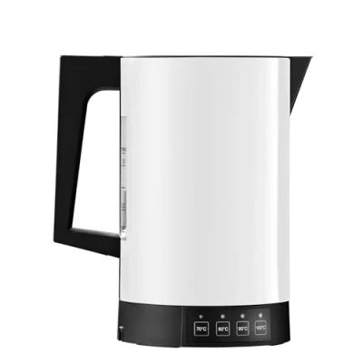 Abbildung von ritter fontana 5 Wasserkocher mit Temperaturwahl, Made in Germany, Schwarz