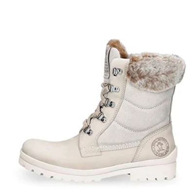 Abbildung von Panama Jack Tuscani Schnürstiefelette, Damen, Größe: 38, Hielo/ice Schuhe