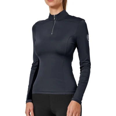 Abbildung von Equestrian Stockholm Air Breeze Top Midnight Blue