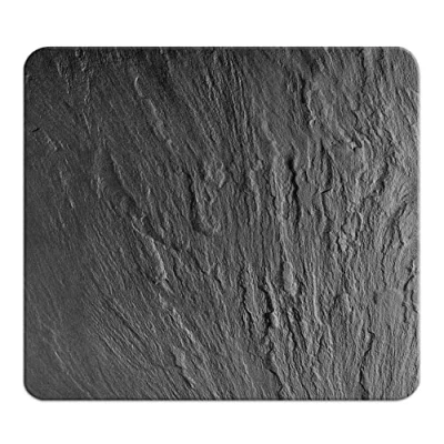 Abbildung von WENKO Multi Platte Schiefer, Herdherdabdeckplatte für Glaskeramik Kochfelder, nutzbar als Wandblende oder Schneidebrett, robust und schlagfest, inklusive 4 rutschfesten Füßen, 56 x 0,5 50 cm