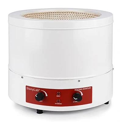 Abbildung von stonylab Heizungsmäntel, Heiz und Rührelektromantel Elektrothermischer Laborheizmantel mit Magnetrührer 0 1600 U/min Temperaturregelung 110 V / 380 ℃ 800 W (5000 ml)