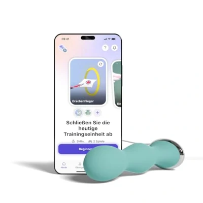 Abbildung von Perifit Kegel Übungsgerät mit App Beckenbodentrainer Stärkt die Beckenbodenmuskulatur, verbessert Blasenkontrolle und beschleunigt Erholung nach der Geburt