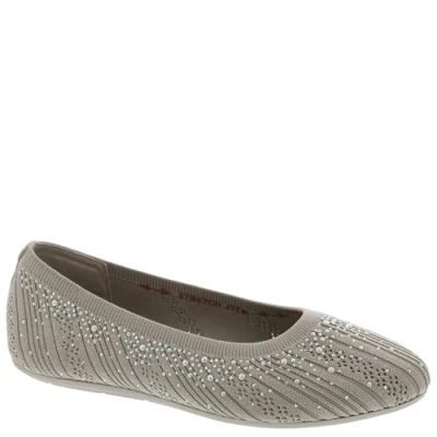 Abbildung von Skechers Damen Cleo 2.0 Glitzy Daze Ballerinas, Taupe, 38 EU