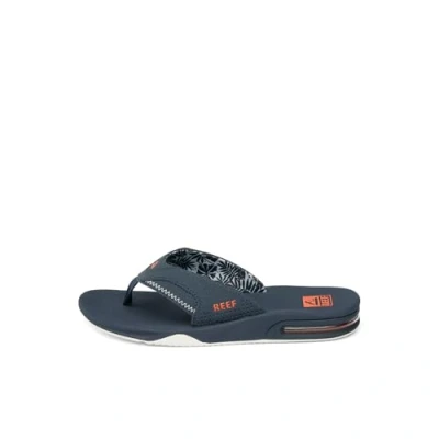Abbildung von Reef Fanning Zehentrenner, Herren, Größe: 42, Navy/orange tropic Schuhe