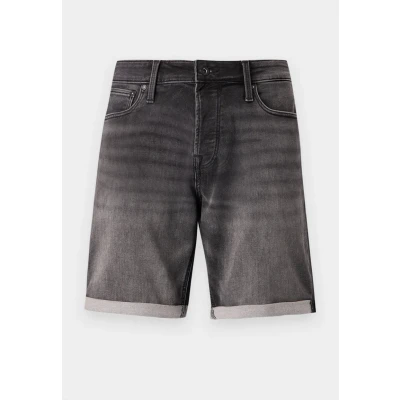 Abbildung von Jack &amp; Jones Jjirick Jjicon Jeans Shorts, Herren, Größe: XXL, Black denim