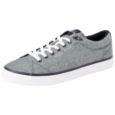 Abbildung von Tommy Hilfiger VULC CORE Chambray Sneaker low, Herren, Größe: 46, Desert sky Schuhe