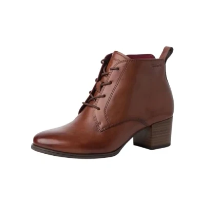 Abbildung von Tamaris MIT Touchit Schnürstiefelette, Damen, Größe: 42, Cognac Schuhe