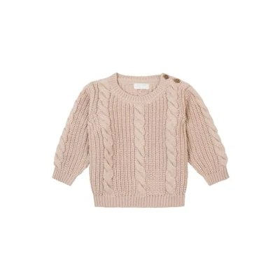 Abbildung von Noppies Goven Strickpullover für Kinder, Größe: 50, Mushroom