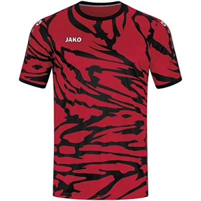 Abbildung von JAKO Fussball Teamsport Animal Sport Tshirt, Herren, Größe: Large, Rotschwarz