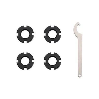 Abbildung von New Direction Tackle Schwarze Version Universal Richtmutter (4 Stück, schwarz) für Bissanzeiger