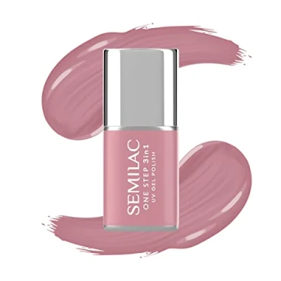 Abbildung von Semilac One Step 3in1 UV Nagellack S201 Earth Pink 7ml
