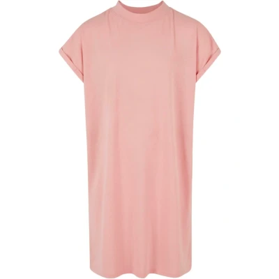 Abbildung von Urban Classics Turtle Extended Shoulder Jerseykleid für Kinder, Größe: 122/128, Lemonadepink