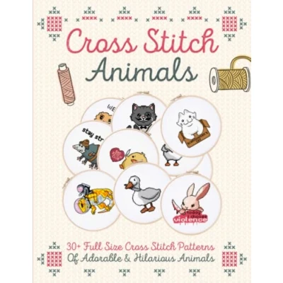 Abbildung von Cross Stitch Animals: 30+ Full Size Patterns Of Adorable &amp; Hilarious Animals