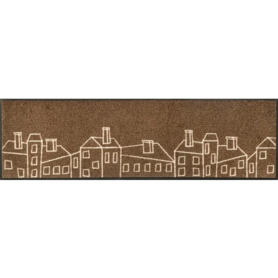 Abbildung von wash+dry Fußmatte, Linecity 35x120cm, innen und außen, waschbar