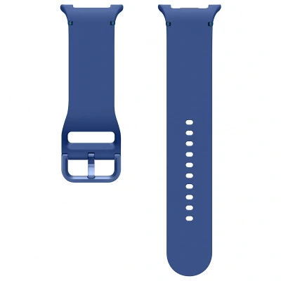 Abbildung von Original Sportarmband für das Samsung Galaxy Watch 8 M/L Navy Armband Silikon Sport Band Dunkelblau