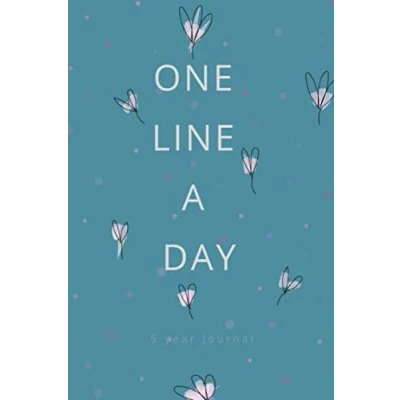 Abbildung von One line a day journal 5 year: Blank five year memory book for gratitude and daily reflections about life, work relationships