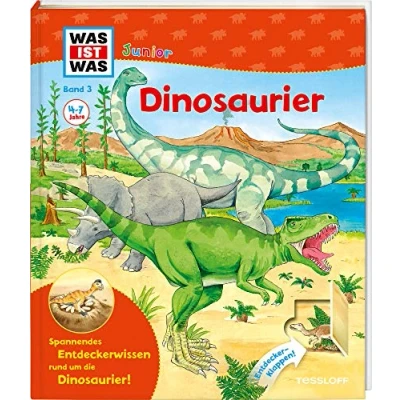 Abbildung von Was IST Junior Band 3. Dinosaurier: sind Dinosaurier? Waren sie gefährlich? Warum ausgestorben?