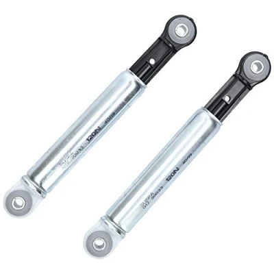Abbildung von Kenekos Stoßdämpfer für Waschmaschine, SUSPA 012 120N. Alternativer kompatibel mit Miele Waschmaschinen der W700, W800, W900 Serie. Ersetzt 4500826, und Bauknecht/Whirlpool 481246648001.