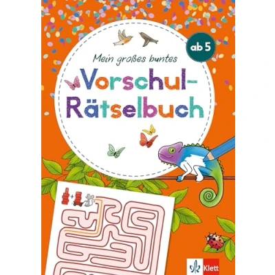 Abbildung von Klett Mein großes buntes Vorschul Rätselbuch: Rätsel für Kinder ab 5 Jahren
