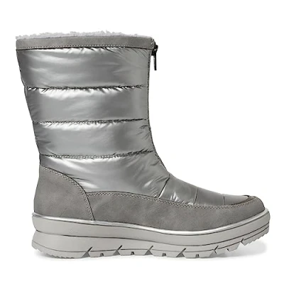 Abbildung von Jana Snowboot/Winterstiefel, Damen, Größe: 40, Silver comb Schuhe