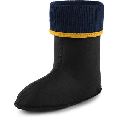 Abbildung von Ladeheid Kinder Mädchen Jungen Wärmende Stiefelsocken für Gummistiefel Innenschuh KL058 (Sonnig, 24 EU)