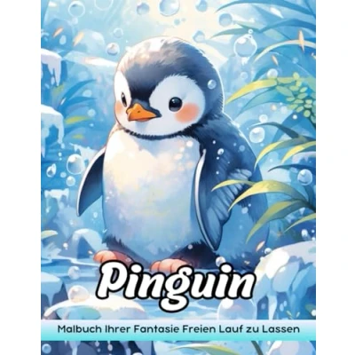Abbildung von Pinguin: Erwachsene Malbuch Mit Pinguin Für Stressabbau Und Entspannung