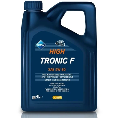 Abbildung von Aral Hightronic F 5W 30 4l Motoröl 15F458 SUZUKI: SX4 II S Cross, KIA: Picanto II, FORD: Focus Mk1 Box Body / Estate