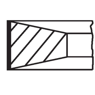 Abbildung von MAHLE ORIGINAL 003 16 N0 Kolbenringsatz 102,0