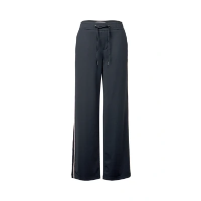 Abbildung von Street One MIT Gallonstreifen Jogginghose, Damen, Größe: 36x32, Blau