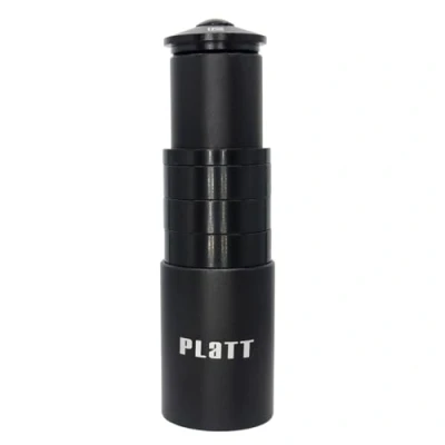 Abbildung von PLATT Gabelschaftverlängerung fürs Fahrrad Legierung Aluminium Lenkererhöhung,Höhen Adapter für Ahead Vorbau 1 1/8&quot;,Schwarz