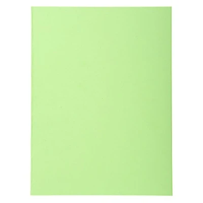 Abbildung von Exacompta 410013E Packung (mit 100 Aktendeckeln Forever, aus Recycling Karton 250 g, DIN A4, 21 x 29,7 cm) lindgrün