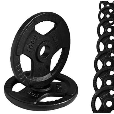 Abbildung von G5 HT SPORT Unisex Erwachsene Scheiben aus Gusseisen Ø 50 mm Loch à, 2 x 1,25 kg, DISCHI IN GHISA FORO 1.25 KG