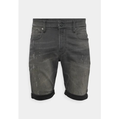 Abbildung von G Star 3301 Slim Jeans Shorts, Herren, Größe: 28, Slander grey superstretch