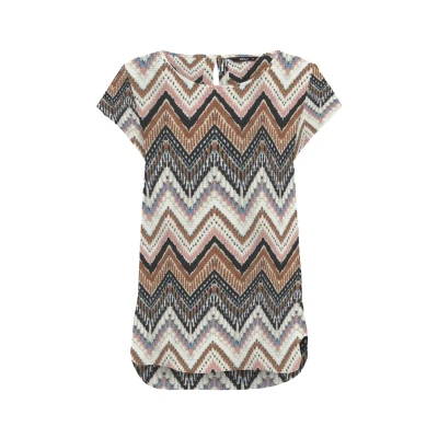 Abbildung von ONLY VIC SS AOP NOOS PTM Bluse, Damen, Größe: 34, Cloud dancer