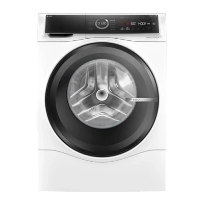 Abbildung von Bosch WNC254A40, Serie 8, Smarter Waschtrockner, 10.5 kg Waschen &amp; 6 Trocknen, 1400 UpM, i Dos intelligente Waschmittel Dosierung, entfernt 16 Fleckenarten, IronAssist mit Dampffunktion, AutoDry
