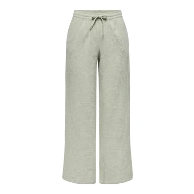 Abbildung von JDY Jdytheis LIFE WIDE PANT Stoffhose, Damen, Größe: Sx32, Desert sage