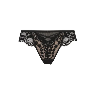 Abbildung von Hunkemöller String Daisy Caviar L