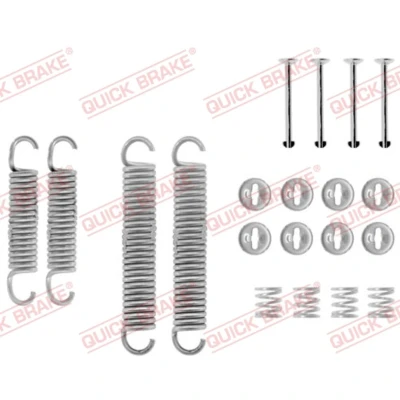 Abbildung von QUICK BRAKE 105 0601 Zubehörsatz, Bremsbacken LADA: Niva