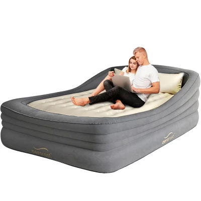Abbildung von AeroRest Prime Frame Luftbett doppelt 210 cm Länge Aufblasbarer Rahmen mit herausnehmbarer Innenmatratze Boxspring