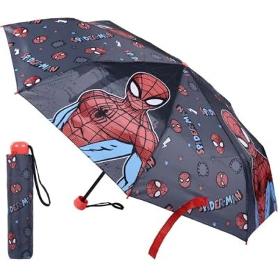 Abbildung von CERDÁ LIFE&#039;S LITTLE MOMENTS Paraguas Plegable Niño de Spiderman Apertura Manual con Mecanismo Antiviento y Proteccion en las Varillas para Mayor Seguridad Licencia Oficial Marvel