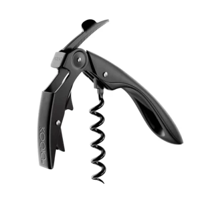 Abbildung von koala 6259nn01 High Tech 2 Takt Korkenzieher, Edelstahl Kunststoff Teflon, Schwarz