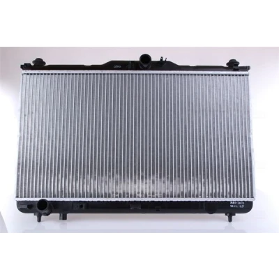 Abbildung von NISSENS 675017 Kühler, Motorkühlung Aluminium 392 726 26 Kühlrippen gelötet