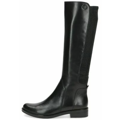 Abbildung von CAPRICE Damen Hohe Stiefel mit Absatz Reißverschluss Elegant, Schwarz (Black Comb), 37.5 EU
