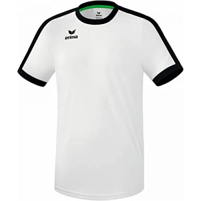 Abbildung von Erima Unisex Retro Star Trikot, Weiß/Schwarz, L EU